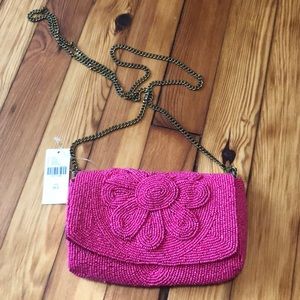 Small Beaded Sling-over Anthropologie Handbag